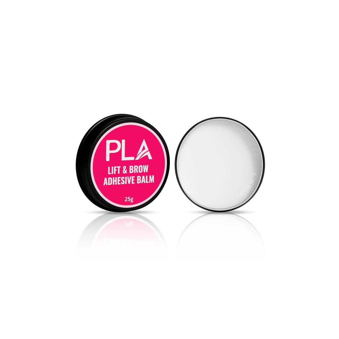 Lash lift balm from Paris Lash Academy (front view of the open tin)