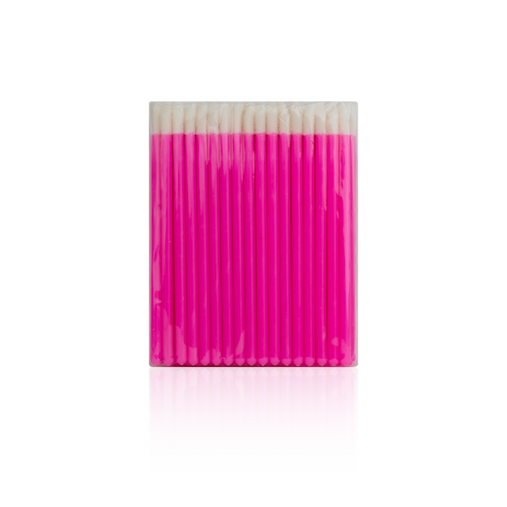 Disposable Lip Applicator from Paris Lash Academy: Pink (front view of pack)