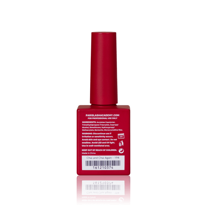 Jewel tone nail polish from PLA: Chai And Chai Again #194 (gel, back view)