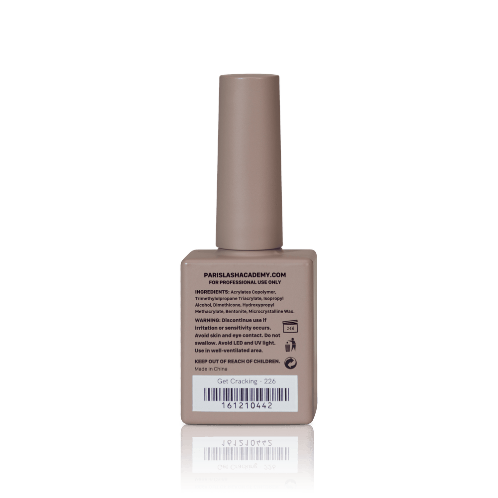 Nude nail colors from PLA: Get Cracking #226 (gel, back view)