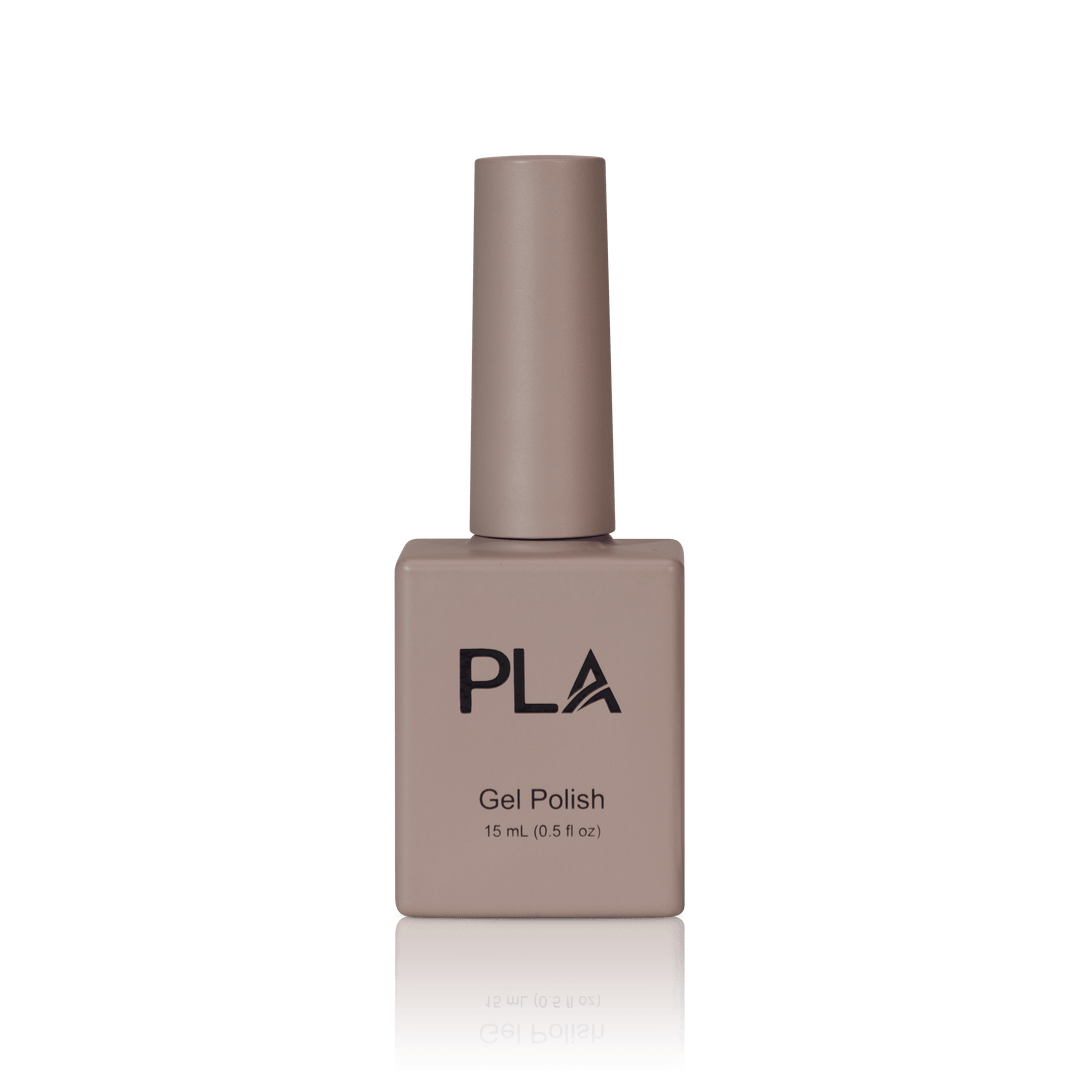 Nude nail colors from PLA: Get Cracking #226 (gel, front view)