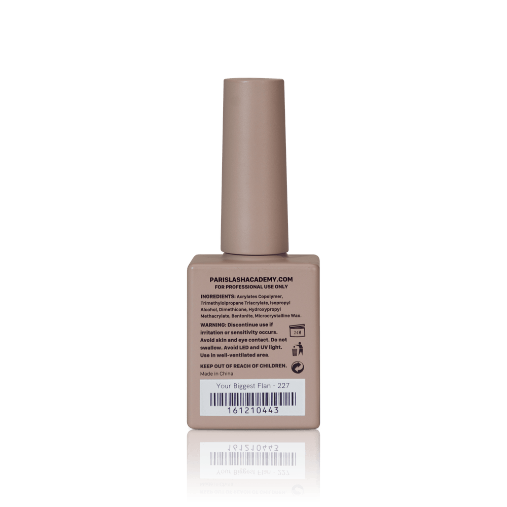 Nude nail colors from PLA: Your Biggest Flan #227 (gel, back view)