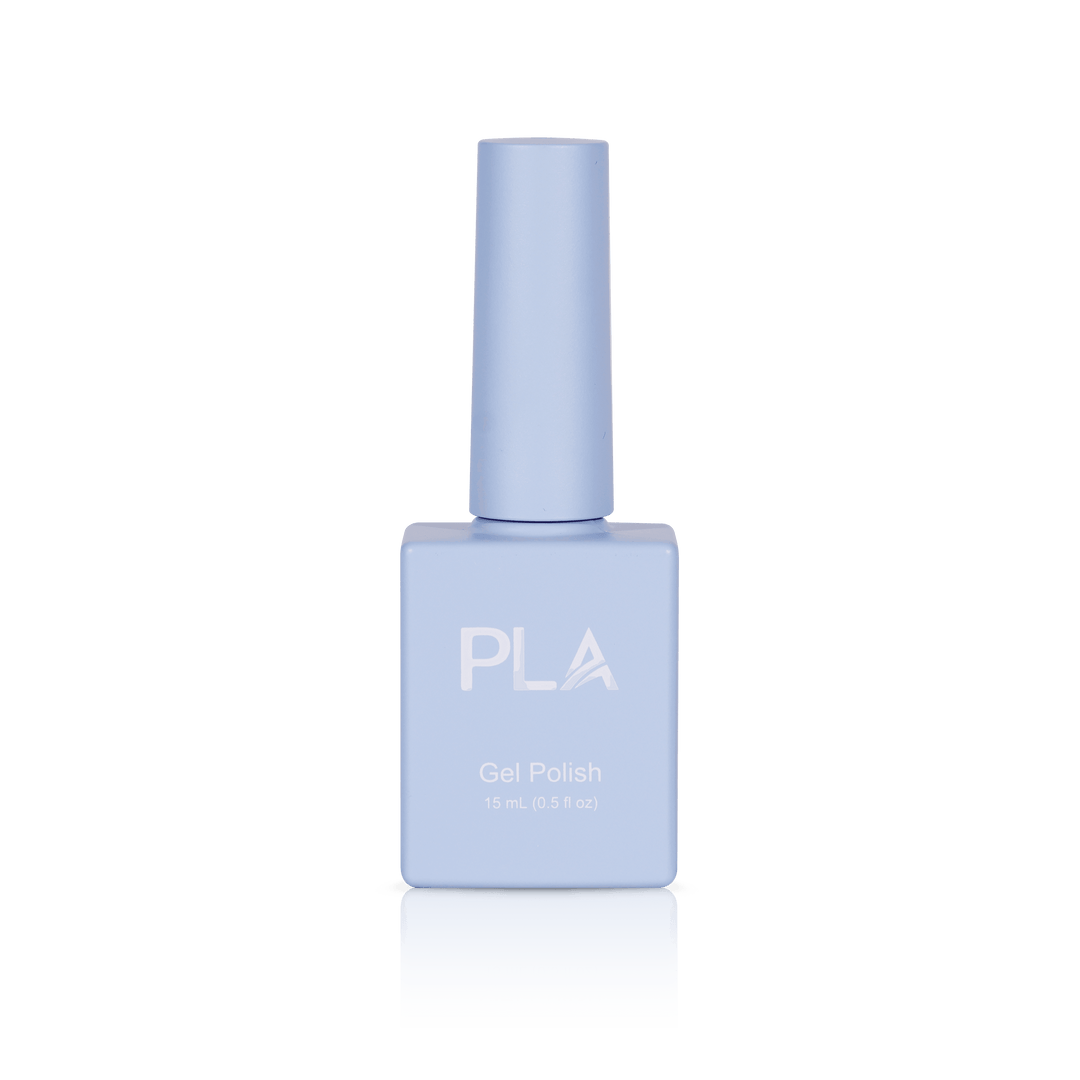 Pastel nail polish from PLA: Good For The Sole #12 (gel, front view)