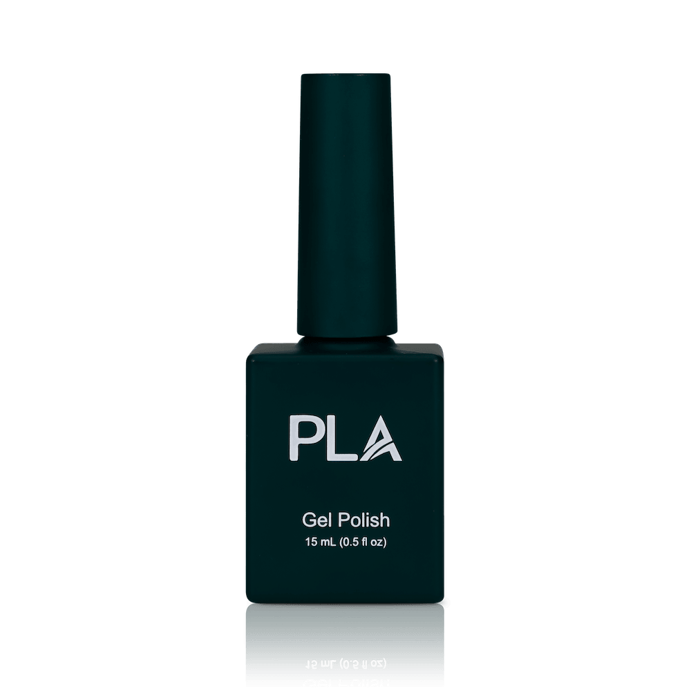 Holiday nail colors from PLA: Presents Or Prada #133 (gel, front view)