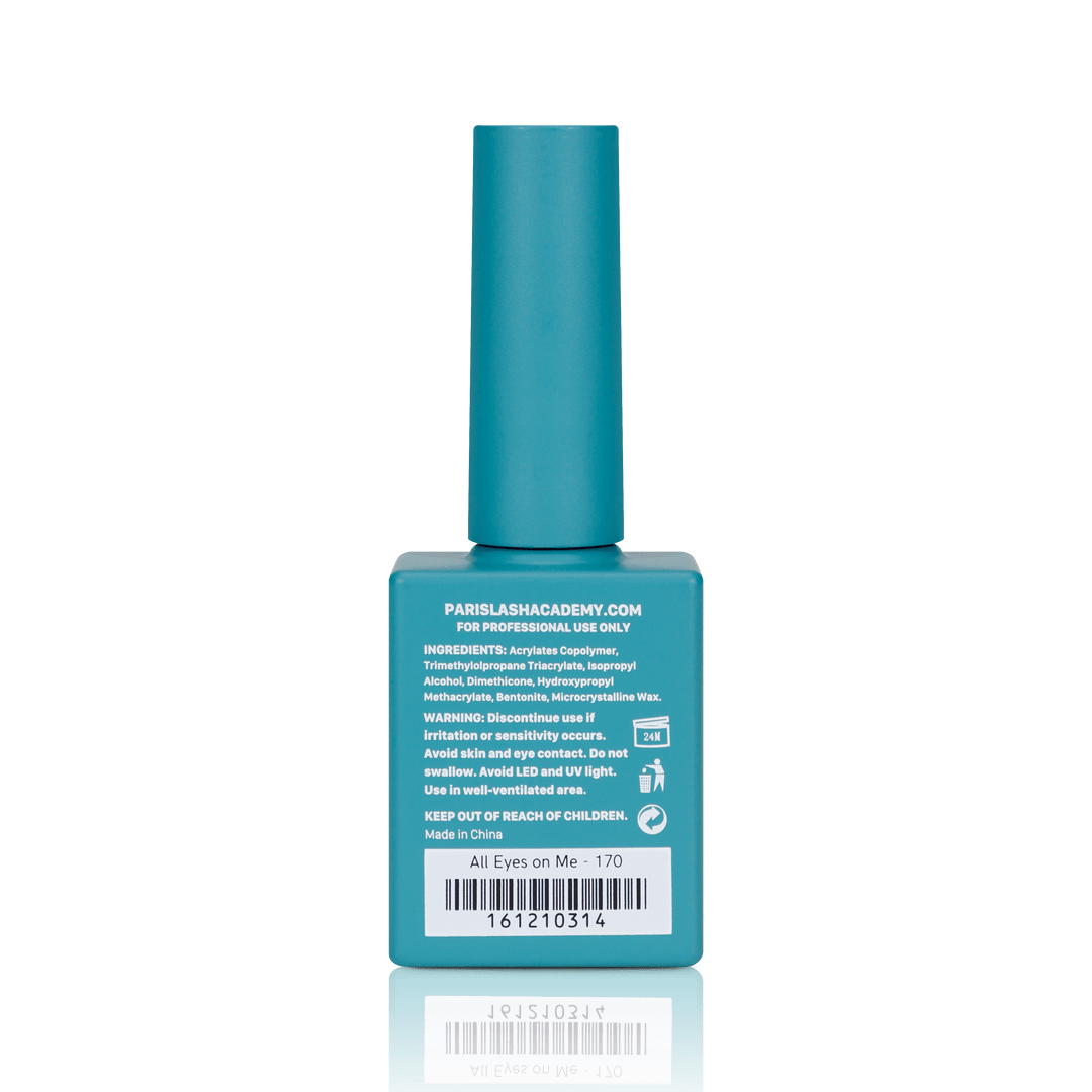 Classic colors nail polish from PLA: All Eyes On Me #170 (gel, back view)
