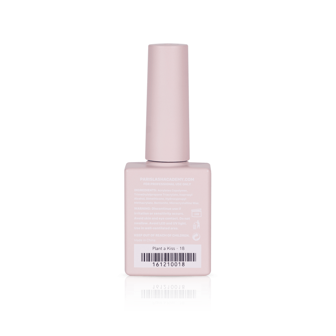 Pastel nail polish from PLA: Plant A Kiss #18 (gel, back view)