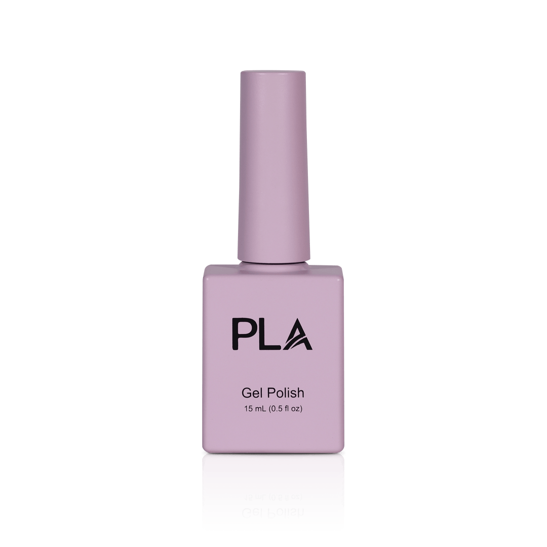 Sheer nail polish from PLA: Summer Blossom #212 (gel, front view)