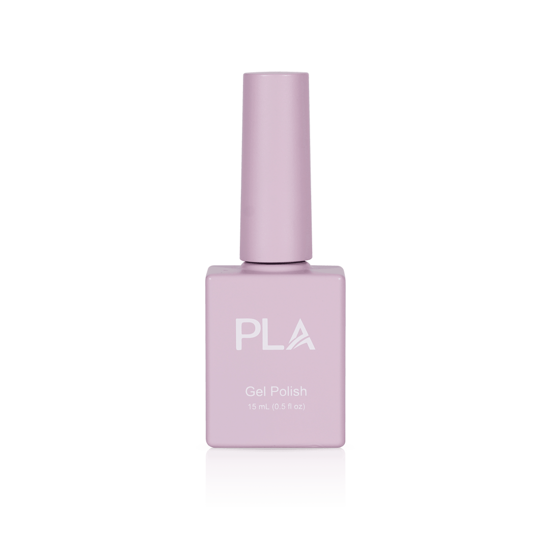 Pastel nail polish from PLA: Bloom Goes The Dynamite #34 (gel, front view)