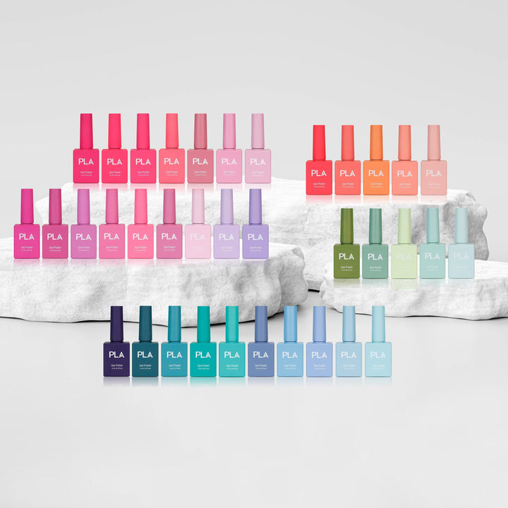 All classic nail polish colors in She’s A Boss Collection from PLA Inc.